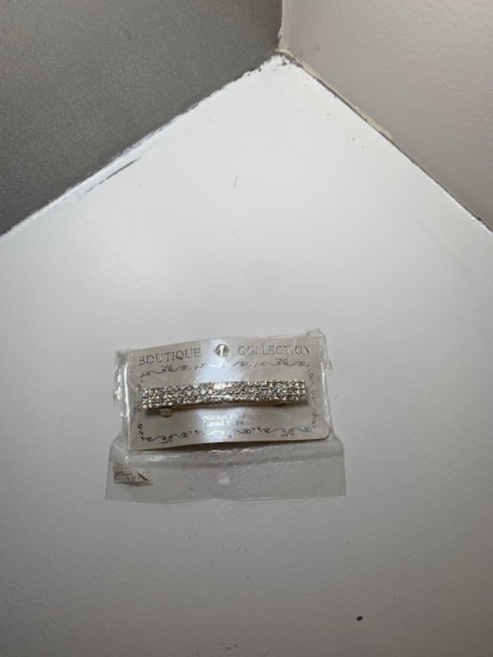 Boutique Collection Rhinestone Hair Clip – Elegant & New in Package